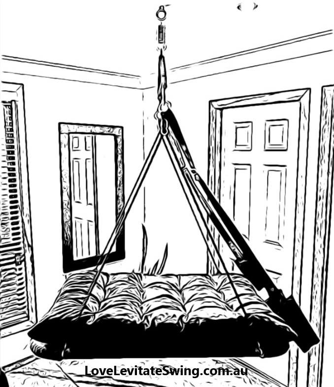 Love Levitate®swing The Comfortable Sex Swing Tantra Swing